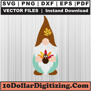 Thanks-Giving-Turkey-Gnome-Svg