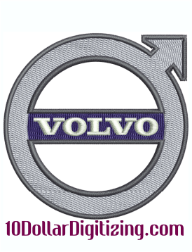 Cheap Bargain Volvo Logo Embroidery Design Volvo Car Logo Embroidery  Patterns, logo embroidery design