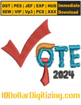 Vote-2024-Election-Embroidery-Design