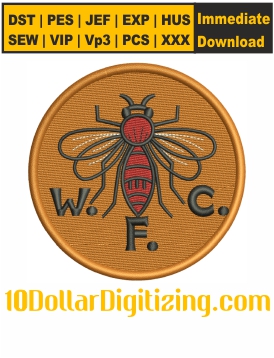 Watford-Fc-Primary-Logo-Embroidery-Design