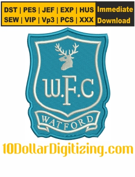 WFC-Watford-1958-Embroidery-Design