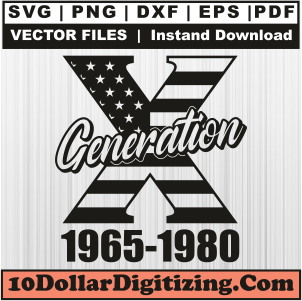 Generation-X-1965-1980-Black-Svg
