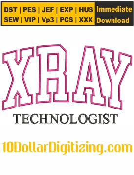 Xray-Technologist-Embroidery-Design